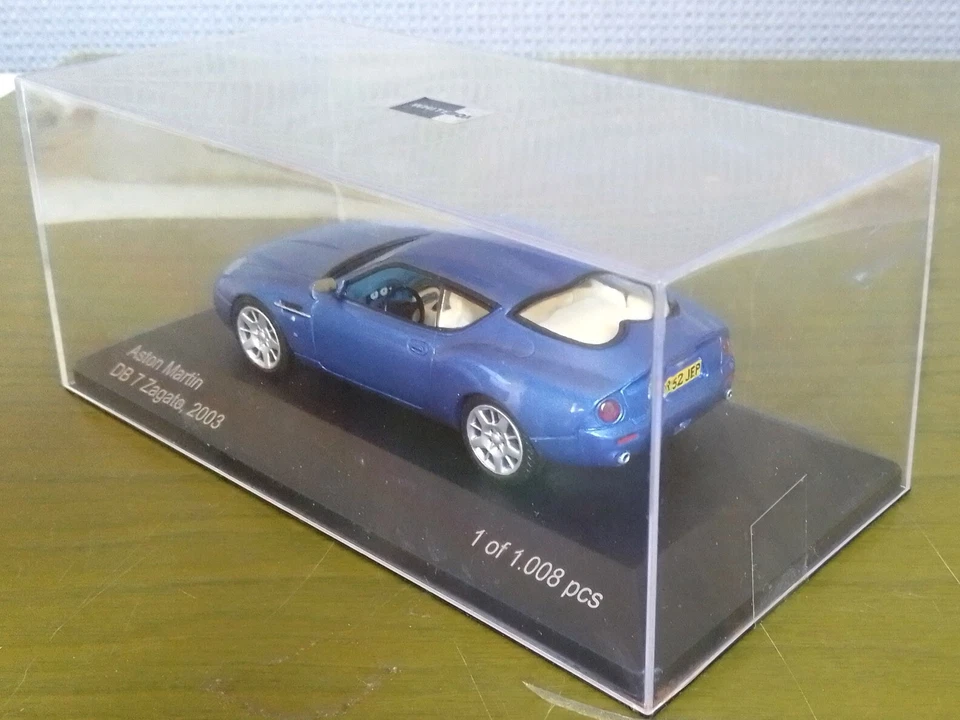 ASTON MARTIN DB7 ZAGATO  2003 1:43 WHITEBOX  - die cast - Immagine 4 di 4