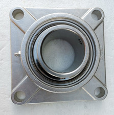 Premium SUCSF210-32R3 3-LIP Seals 2" Stainless 4-Bolt Flange Bearing UCF210-32L3