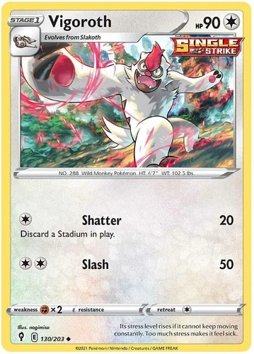 Pokemon Evolving Skies Crystal Cave 230/203 Gold Secret Rare Holo NM