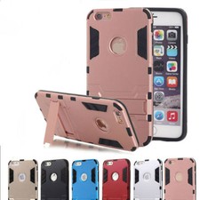 Dual Layer ShockProof Kickstand Case For Apple iPhone 7 or 7 Plus