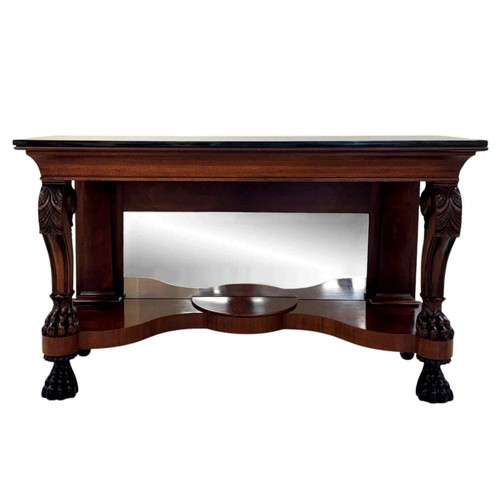 11837-401: Ralph Lauren for Henredon Mahogany Bedford Console Table Sideboard