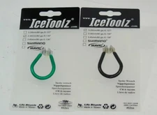 Genuine Lifu IceToolz Spoke Wrench Set, Black & Green, Brand New