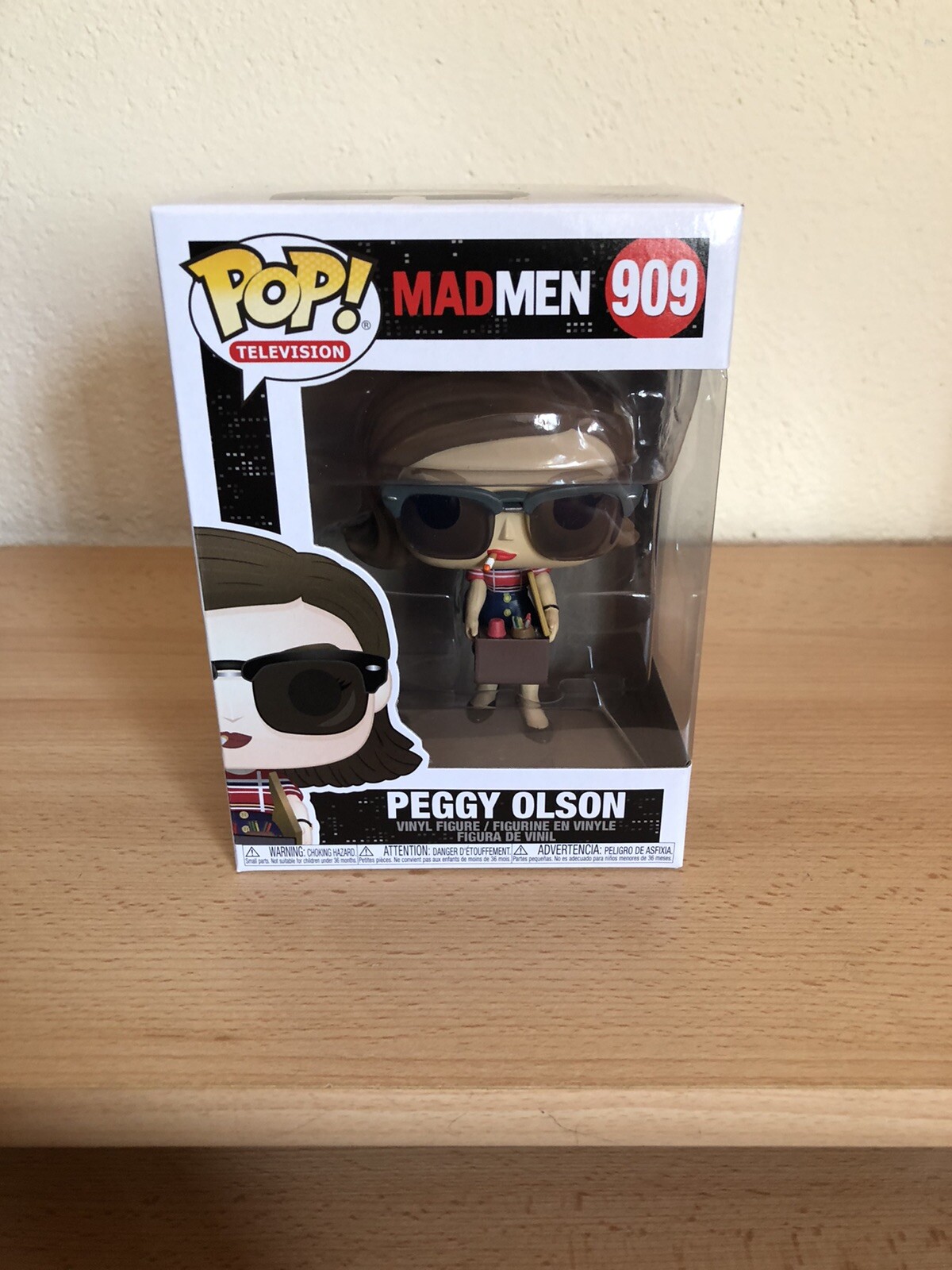 Funko Pop! Figura De Vinilo Peggy Olson #909 De Television Mad Men