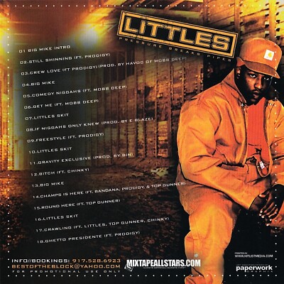 BIG MIKE MOBB DEPP- LITTLES - HIP HOP RAP NYC MIXTAPE MIX CD | eBay