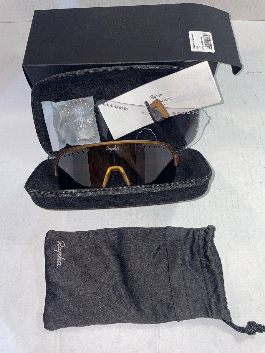 Rapha Explore SunGlasses - Bronze Lens with Extra Clear Lens