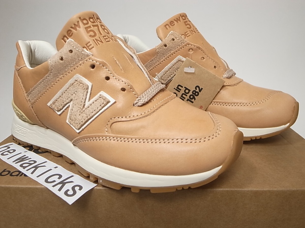 NEW BALANCE W576VT HORWEEN VEGETABLE TANNED LEATHER MADE IN