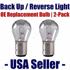 Reverse/Back Up Light Bulb 2pk - Fits Listed Oldsmobile Vehicles - 1157