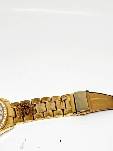 Ladies Betsey Johnson BJ00190-09 Quartz Watch Gold Tone - Picture 3 of 12