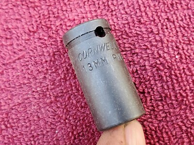  Cornwell PM-2213-L, 3/8  Dr. 6 Pt Impact Socket, 13mm. New Old Stock.