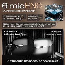 Boult Klarity 3 6-Mic Hybrid ANC Upto 50dB Dual Device Pairing Earbuds
