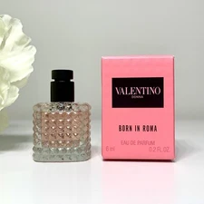 Valentino Donna Born in Roma Eau De Parfum Travel Splash Mini 6ml/0.2 fl.oz.