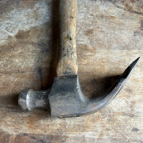 Vintage Antique AYVAD PATENT Chisel Claw Triple Claw Hammer US Patent - Picture 10 of 10