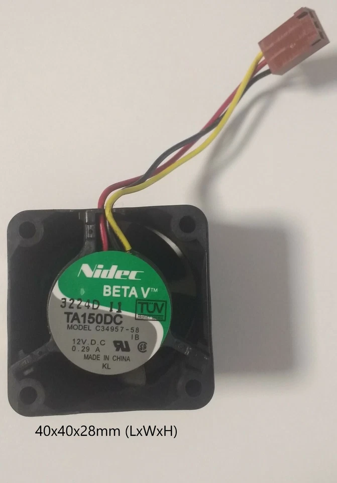 Nidec BETA V TA150DC Model C34957-58 12V