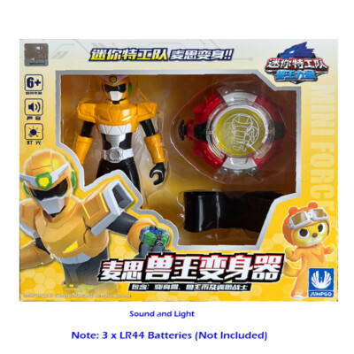 Miniforce Super Dino Power Max Action Figure Robot Sound Light Kids Toy