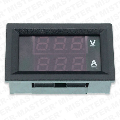 Display Amperometro Digitale Dc 100v Amperometro Digitale A LED - Display 0.28", Misura Fino A 50A E 100V DC, Con Shunt Incluso Voltmetro Digitale Da Pannello - Foto 11