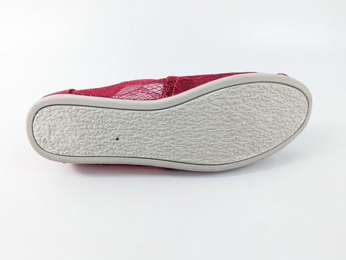Toms Lacey Fabric Slip On Shoes Uk 3 - Picture 5 of 5
