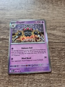 Claydol 095/197 Obsidian Flames Holo Rare