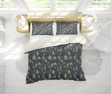 3D Animals Forest Birds Pattern Quilt Cover Set Duvet Cover Bedding Pillowcases