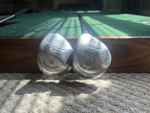 Super Power Big Jaws Tour Grind Sole Golf Wood Set 16 °, 22 °, Right Handed - Picture 2 of 8