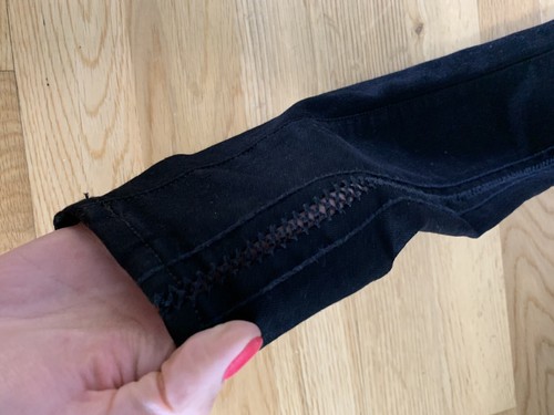 J BRAND Alana High Waist Black Jeans Size 23 NEW - Picture 7 of 10