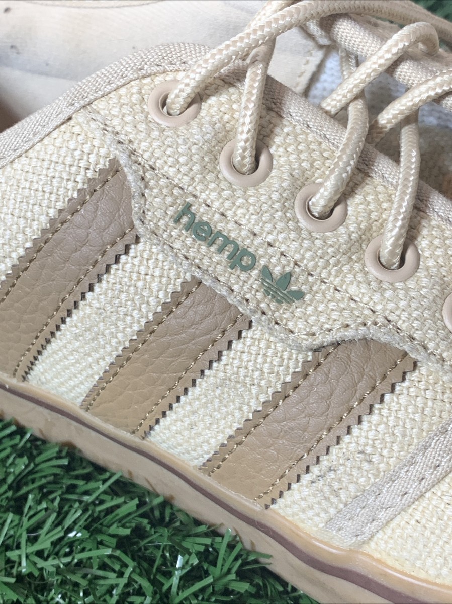 Adidas Seeley Hemp Skateboard Casual Street Shoes Beige Men's Size 8.5  G98087 | eBay