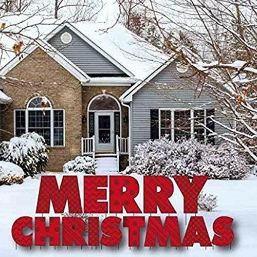 Victorystore Yard Outdoor Holiday Decorations Sign Lawn