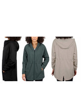 New!! Kirkland Women's Water Repellent Hooded Anorak Jackets