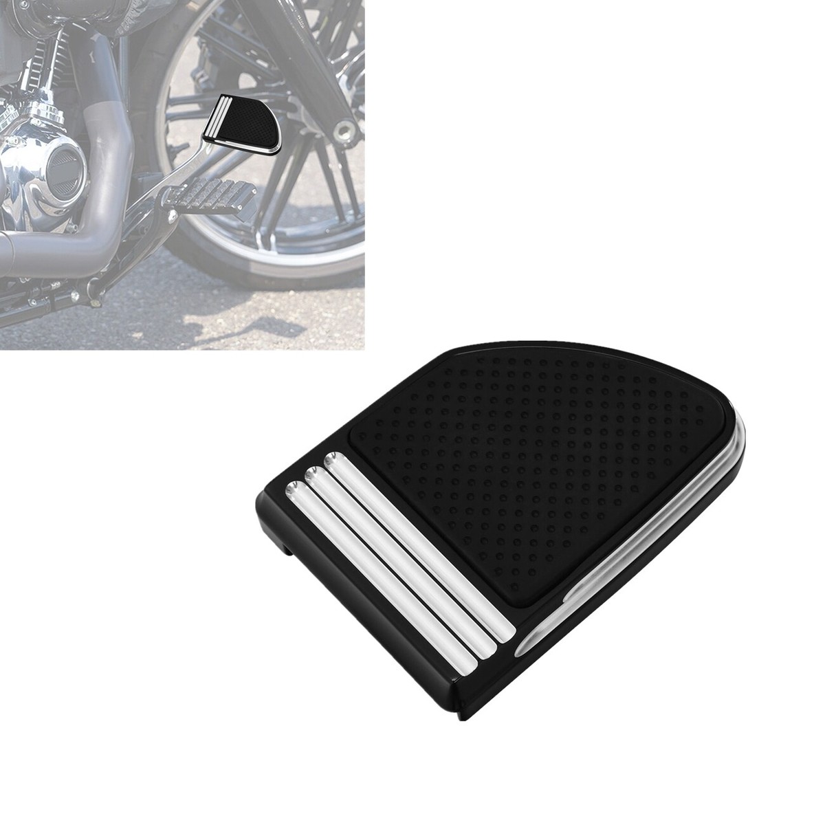 Brake Pedal Pad Fit For Harley Breakout Fat Bob 114 2018-2024