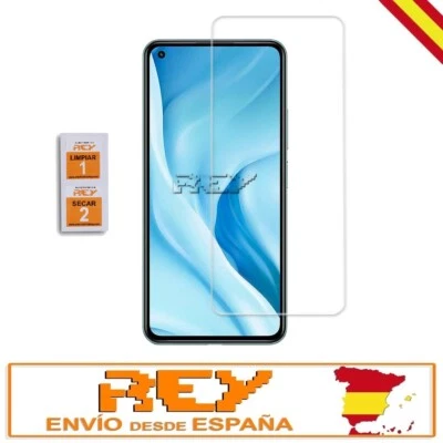 REY® Protector XIAOMI MI 11 LITE 4G/5G - 11 LITE 5G NE Cristal Templado p1174 vr