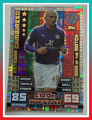 14/15 Topps Match Attax Extra Premier League Sammelkarten - Mann des Spiels - Bild 67 von 189