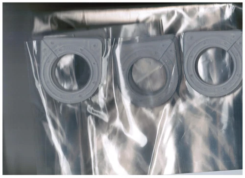 EZ on Heavy Weight Shower Curtain built in hooks Super Clear EVA Material 72x72