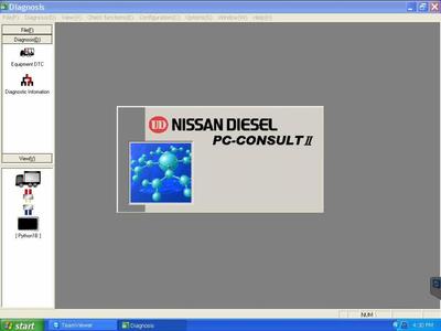 2005-2010 UD Truck with Hino/Nissan Diesel- Consult-II Diagnostic Software USB