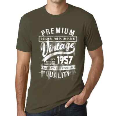 Herren Grafik T-Shirt Originalteile (meist) bis zur Perfektion gealtert 1957