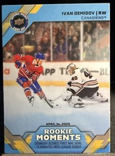 2026 National Hockey Card Day #NHCD-31 IVAN DEMIDOV ROOKIE MOMENTS