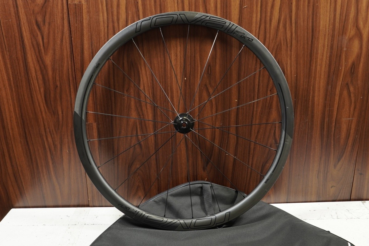 Roval Rapide CLX 32 Disc Clincher Tubeless Front Carbon Wheel with