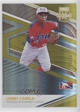 2020 Panini Elite Extra Edition Prime Numbers Gold 24/24 Lenny Carela #200 1b9b