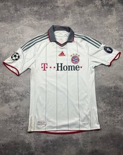Vintage Adidas Bayern Munchen 2009/10 Robben Football Jersey Men's Size L White