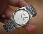 Seiko SQ 100 Watch Spares and Repairs quartz day date mens watch 7N43