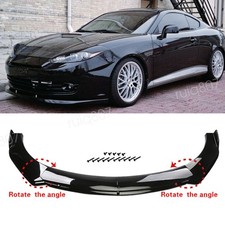 Gloss Black For Hyundai Tiburon Front Bumper Lower Lip Spoiler Diffuser Body Kit Gloss Black For Hyundai Tiburon Front Bumper Lower Lip Spoiler Diffuser Body Kit