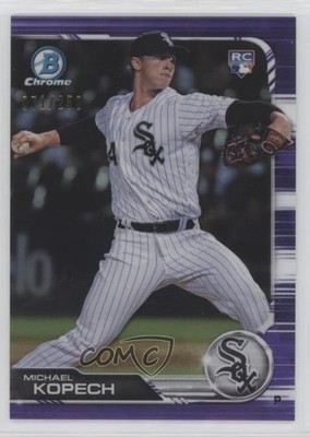 2019 Bowman Chrome Purple Refractor 71/250 Michael Kopech #82 Rookie RC 1hs9