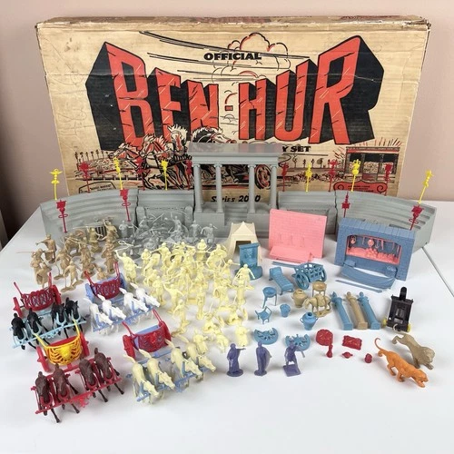 Marx Ben Hur Playset #4702 Series 2000 Vintage 1959-1962