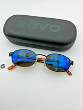 VTG Revo 1112 001 H20 Polarized Blue Mirror Lens Tortoise Shell Sunglasses 169