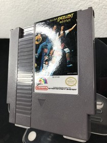 Bill & Ted&rsquo;s Excellent Video Game Adventure Nintendo NES 1991 Official Tested