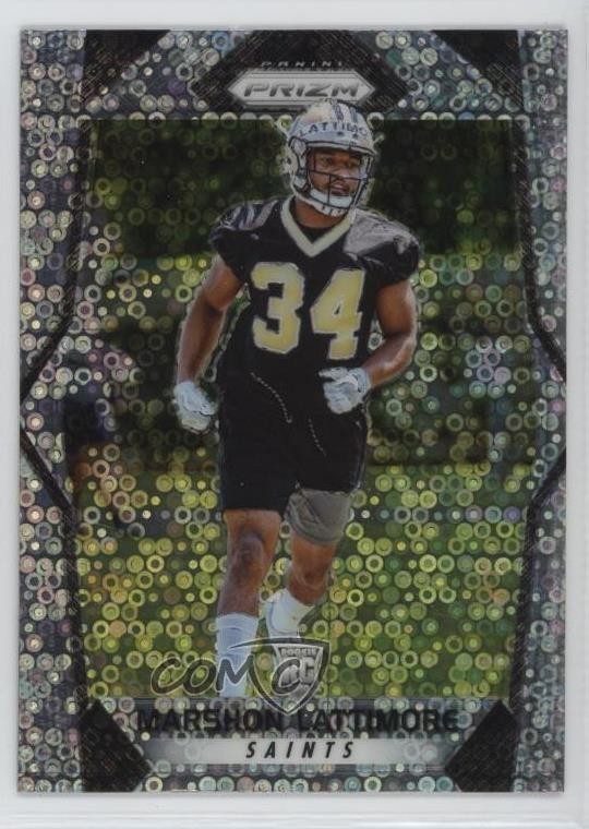 2017 Panini Prizm Rookies Disco Prizm Marshon Lattimore #272 1h6