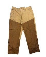 Vintage Bob Allen Two Tone Men's Brown Work Pants 36" Waist 28" Inseam