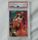 1995-96 Fleer Michael Jordan #22 Chicago Bulls PSA 10 Graded Basketball Card