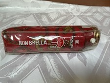 BON BRELLA MICRO MINI UMBRELLA WITH VELCO CLOSURE 100 NYLON NEVER USED ORIGINAI