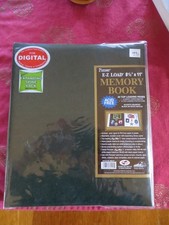 Vintage Memory Book for Scrapbooking: Pioneer E-Z Load 8.5" x 11" Dark Green NEW