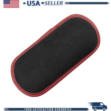 Soft Leather Memory Foam Car Center Console Pillow Strong Adhesive Color Black