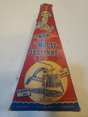 Vintage 1949 Moulinex Mouli Julienne
